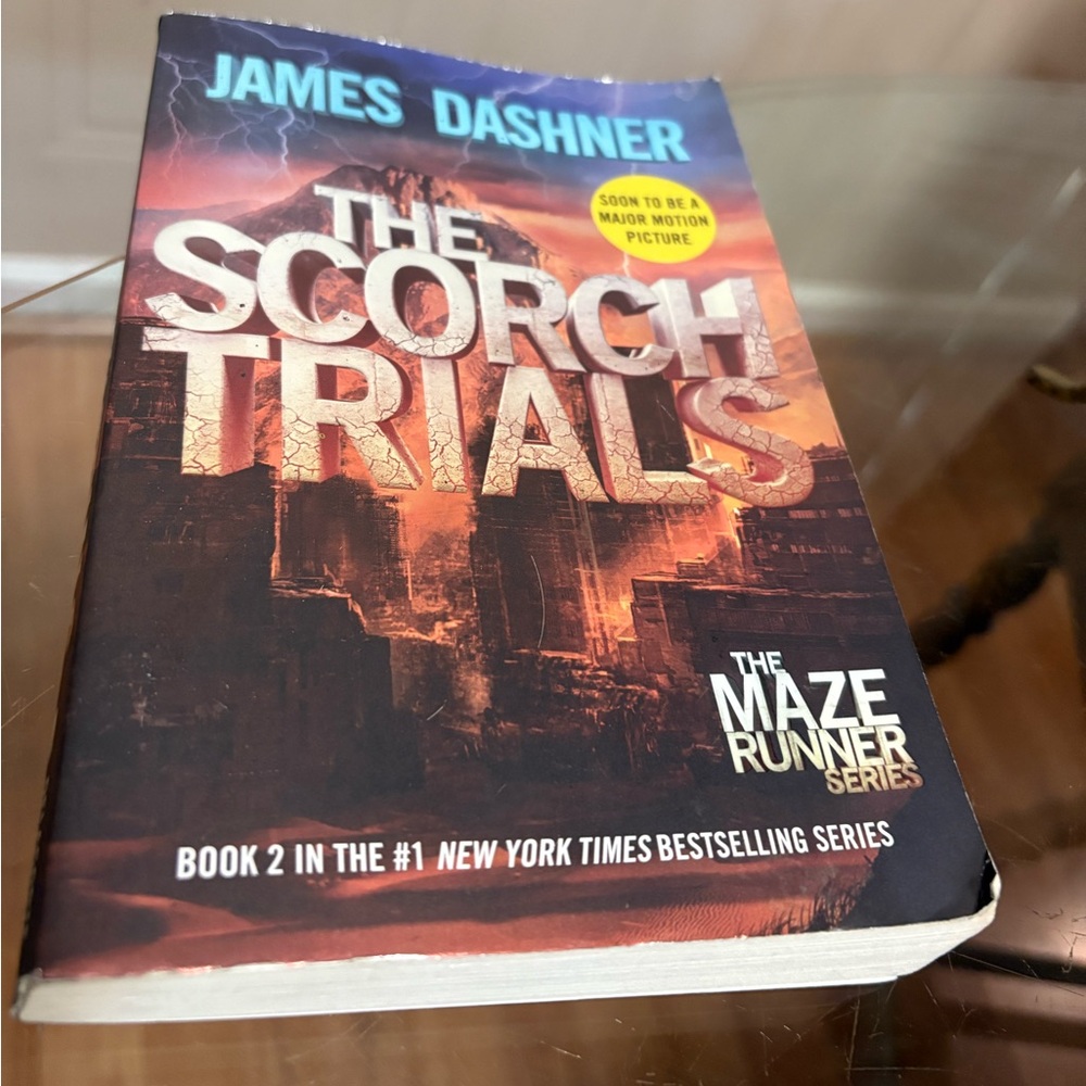 James Dashner The Scorch Trials Random House Paperback 2010
